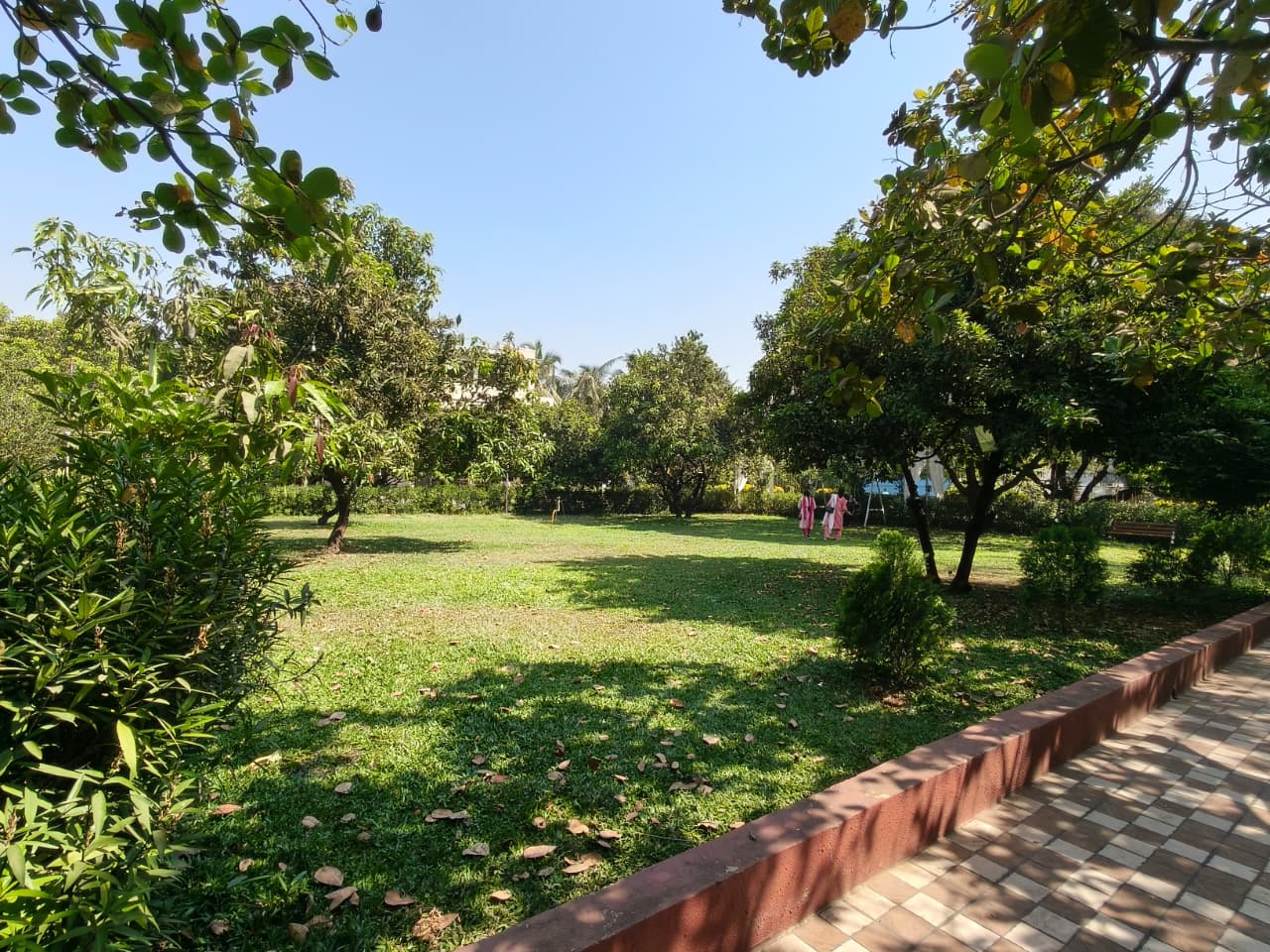 Lawn Area at Vrundavan Resorts